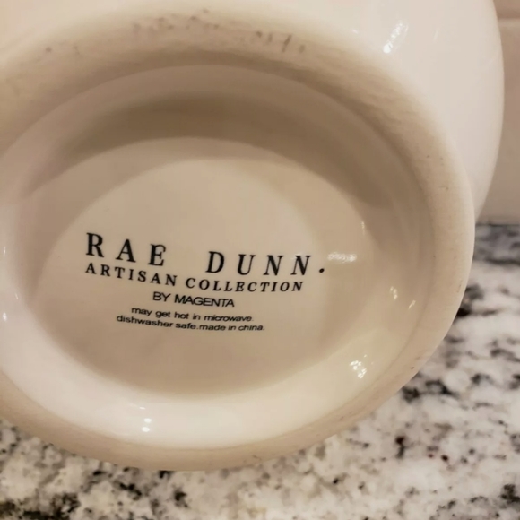 Rae Dunn Easter Egg Banner Plates Bunny bowl - Picture 3 of 9